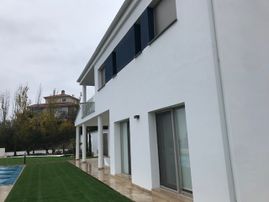 Estudio de Arquitectura Félix Cuadrado fachada del jardin