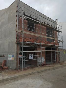 Estudio de Arquitectura Félix Cuadrado casa fachada obras