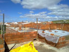 Estudio de Arquitectura Félix Cuadrado inicio obras de casa