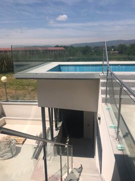 Estudio de Arquitectura Félix Cuadrado piscina y escalera